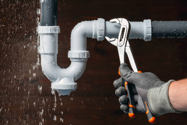 Professional Leak Detection technician working in Blue Mounds, WI